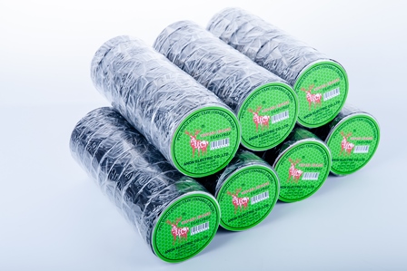 เทปพันสายไฟตรากวาง (ป้ายเเขียว) ม้วนใหญ่ - Black เทปพันสายไฟตรากวาง (ป้ายเเขียว) ม้วนใหญ่ - Black